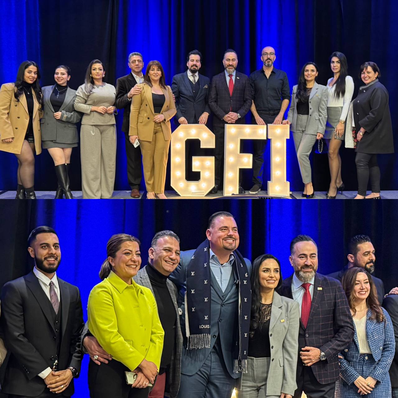 The GFI Canada advisory team on stage